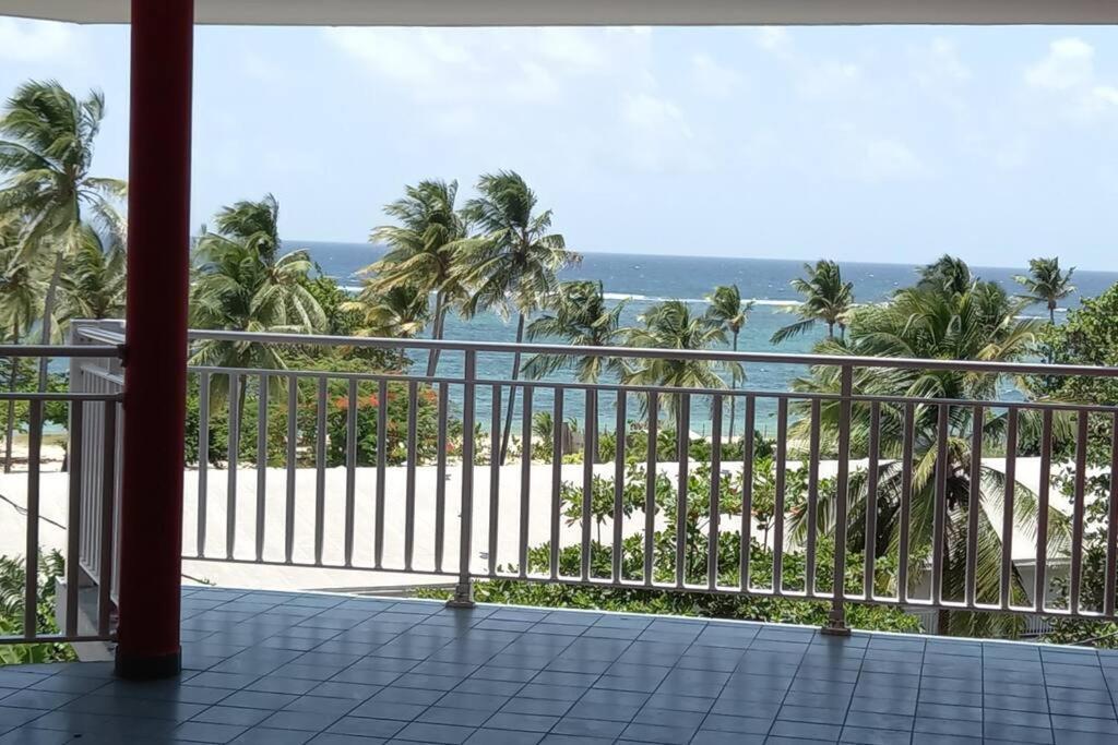 Studio T1 Bis La Belle Vue, Vue Mer, Wifi, Plage A 50M Le Moule Exterior foto